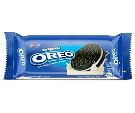 Cadbury Oreo Creame Biscuit - Vanilla, 46.3 g (Pack Of 12 Pcs)