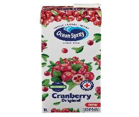 Ocean Spray Cranberry Juice 1ltr