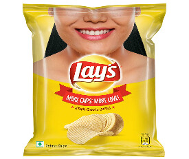 Lays Classic Salted Potato Chips 90gm