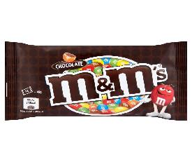M&amp;Ms Chocolate Coated Milk Chocolate (45 g)