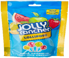 Jolly Ranchers Lollipops 525gm (Pack Of 50 Pcs)