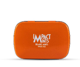 Impact Mints Sugar Free Mints Orange 14g