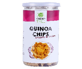New Tree Quinoa Chips Cream &amp; Onion 150gms