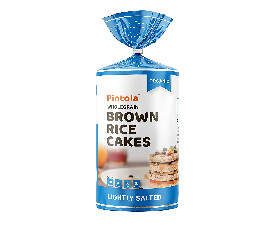 Pintola Organic Whole Grain Brown Rice Cake (Lightly Salted) 125gm