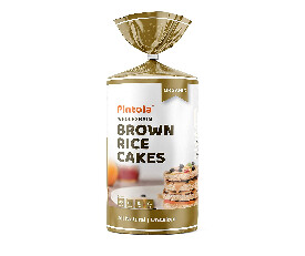 Pintola Organic Whole Grain Brown Rice Cake (Full Natural, Unsalted) 125gm