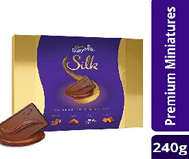 Cadbury Dairy Milk Silk Selections Assorted Chocolate Gift Pack 213 g.