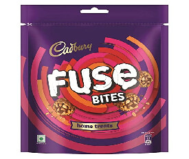 Cadbury Fuse Chocolate Home Treat Bite, 93gm (Packn Of 6 Pcs)