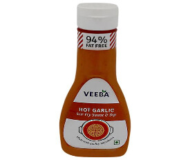 Veeba Hot Garlic Stir Fry Sauce &amp; Dip, 230g