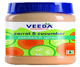 Veeba Carrot and Cucumber Sandwich Spread, 250gm