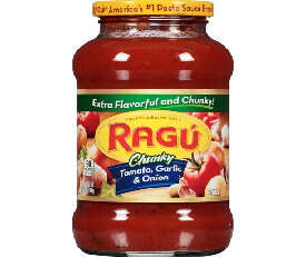 Ragu Tomato Garlic Onion Sauce 396gm