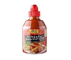 Real Thai Sriracha Super Extra Hot Chilli Sauce 430ml