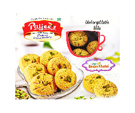 Paljees Pista Besan Khatai Cookies 500gm