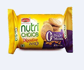 Britannia Nutri Choice Digestive Zero Biscuts 100gm