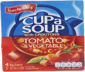 Batchelors Cup a Soup, Tomato Vegetables with Croutons, 104g