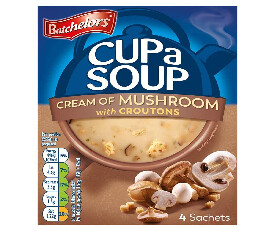 Batchelors Cup a Soup, Mushroom and Croutons, 99g