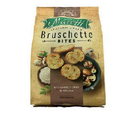 Maretti Bruschette Chips Mushroom &amp; Cream Flavour 70gm