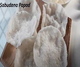 Ahujas Aloo Sabudana Plain Ready to Fry Papad 100 gm 