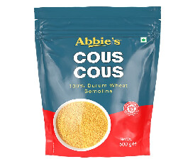 Abbies Cous Cous 100% Durum Wheat Semolina 500gm (MRP 295)