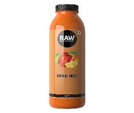 Raw Pressery 100% Natural Cold Pressed Juice - Mixed Fruit, 1 Ltr (No Added Sugar)