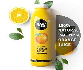 Raw Pressery Cold Extracted Juice -Valencia Orange Flavour 1000ml (No Added Sugar)