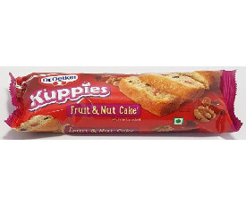 Dr.Oetker Kuppies Fruit &amp; Nut Cake 125gm