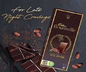 Cadbury Bournville Rich Coco 50% Dark Chocolate Bar 80gm