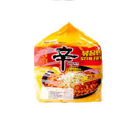 Nongshim Shin Ramyun Stir Fry Gourmet Spicy Noodles with Cheese,136gm