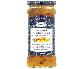 ST. Dalfour Mango &amp; Passion Fruit Jam 284gm (No Added Sugar)