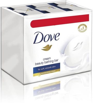 Dove Cream Beauty Bathing Bar, 125gm (Pack Of 5 Pcs)