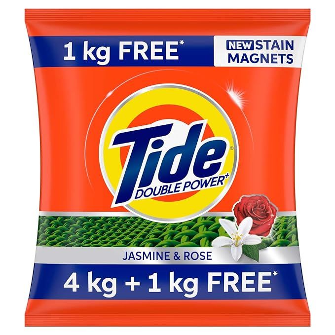 Tide Plus Extra Power Detergent Washing Powder - 5+1 kg  