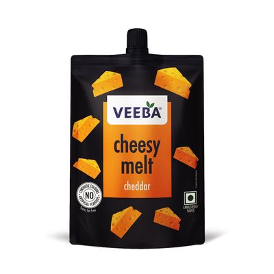 Veeba Cheesy Melt Cheddar, 200g