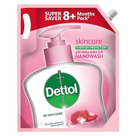 Dettol Skincare Liquid Soap Pouch - 1.35LTR 