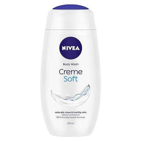NIVEA Body Wash Creme Soft, Clean, Healthy &amp; Moisturized Skin, 250ml (330)