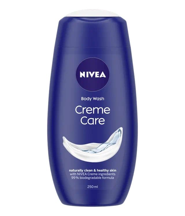 NIVEA Body Wash Creme Care, Elements And Unique Scent of Nivea Creme, 250ml (250)