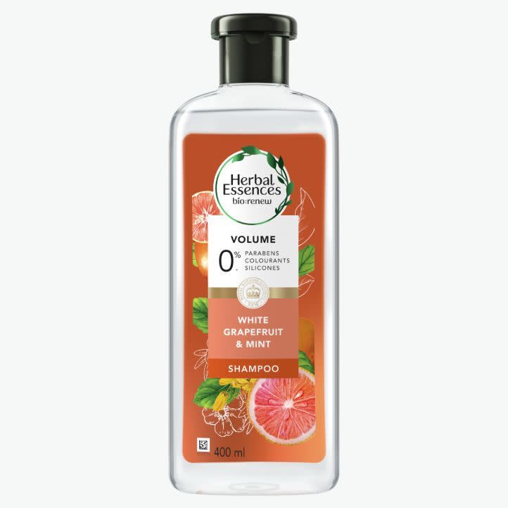Herbal Essences White Grapefruit &amp; Mint Volume shampoo for limp hair,400 ml