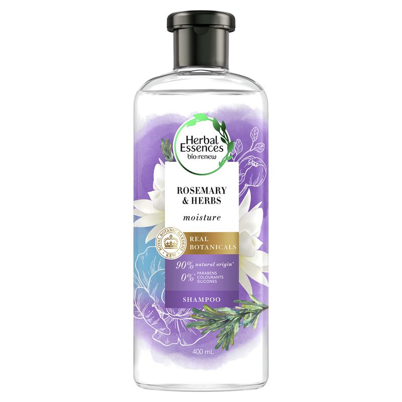Herbal Essences Rosemary and Herbs SHAMPOO- For Moisturization &amp; Dull Hair ,400 ml