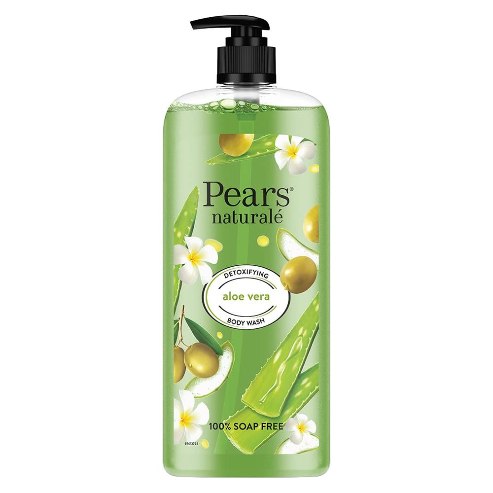 Pears Naturale Detoxifying Aloe Vera (Green) Body Wash 750 ml