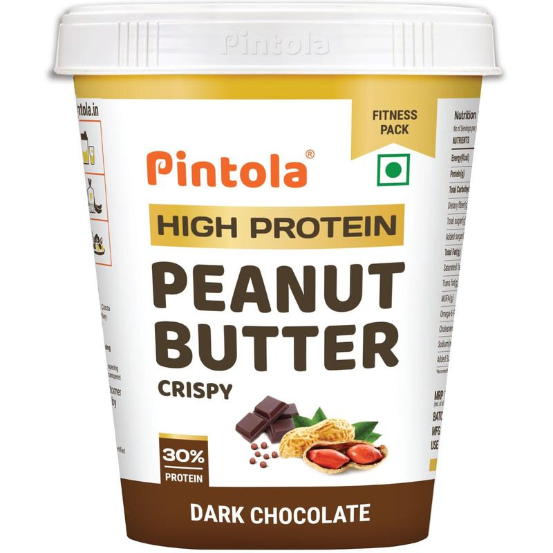 Pintola Crispy High Protein Peanut Butter Dark Chocolate (1Kg)