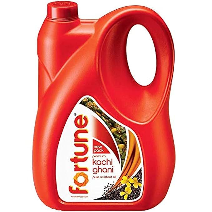 Fortune Mustard Oil 4.550 Ltr Jar Kachi Ghani (1175)
