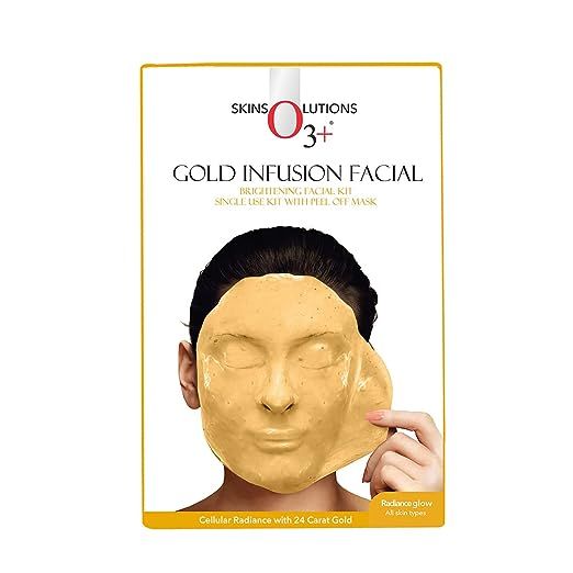 O3+ Gold Infusion Facial Kit With Peel off Mask (560)