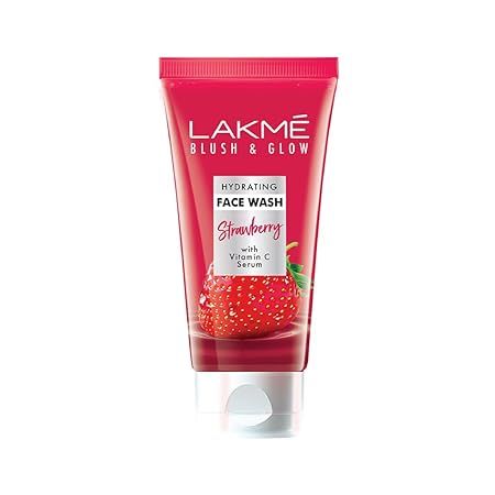 Lakme Strawberry Face Wash With Vitamin C Serum - 150gm (490)