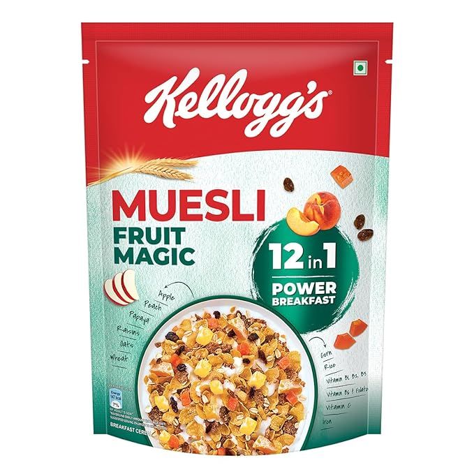 Kelloggs Muesli Fruit Magic - 500g (346)