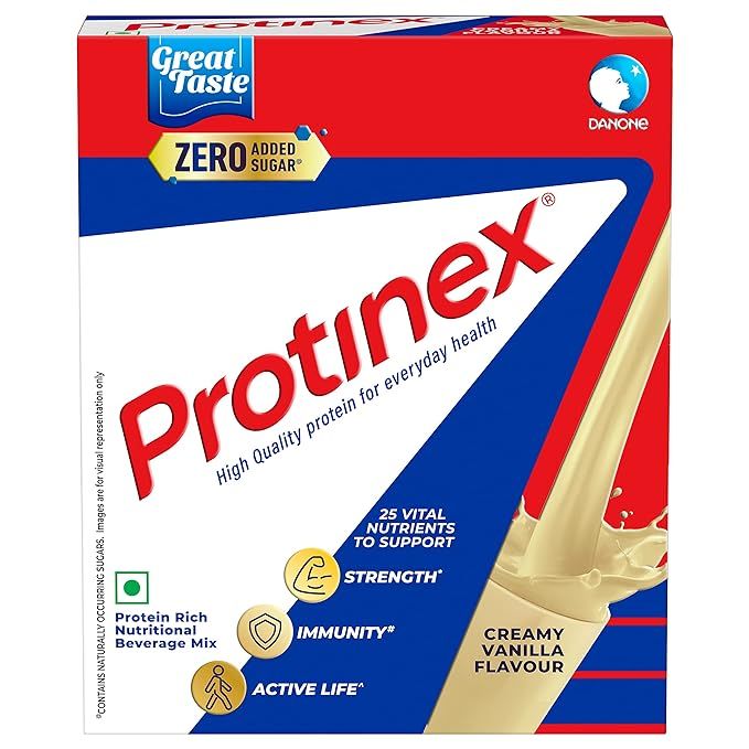 Protinex Creamy Vanilla Flavour, Refill Pack - 250gm (390)