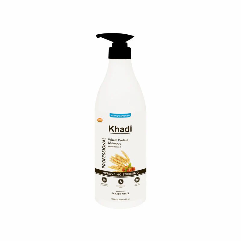 Khadi Wheat Protein Shampoo - 1LTR (950)
