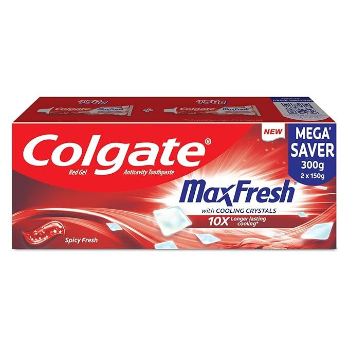 Colgate Maxfresh Red Gel Toothpaste - 300g Colgate Maxfresh Red Gel Toothpaste - 300g