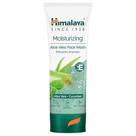 Himalaya Moisturizing Aloe Vera Face Wash - 100ml (170)
