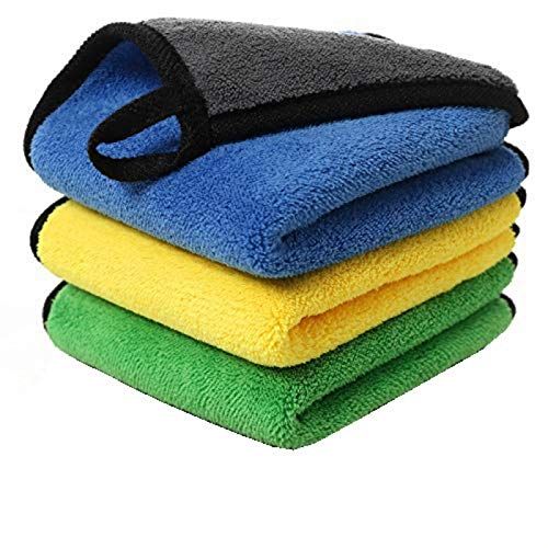 Heavy Duty Microfiber Dusting Towel - (Pack of 3)