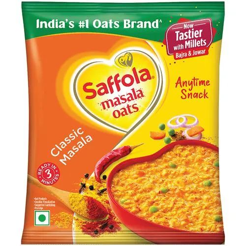 Saffola Masala Oats, Classic Masala - 38g