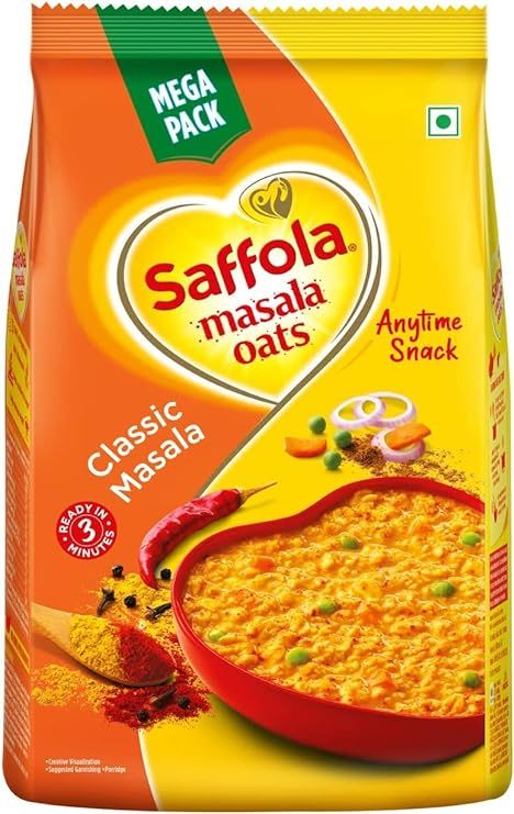 Saffola Masala Oats, Classic Masala - 500g