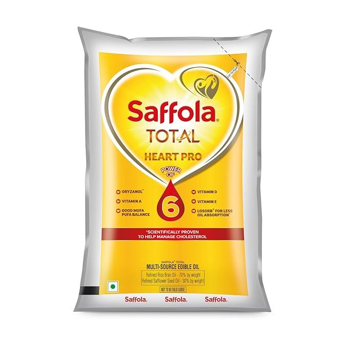 Saffola Total, Pro Heart Conscious Edible Oil - 1LTR